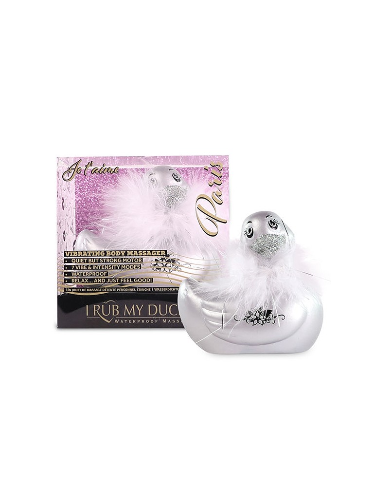 je frotte mon duckie 2.0 | canard vibrant paris (argent)_2